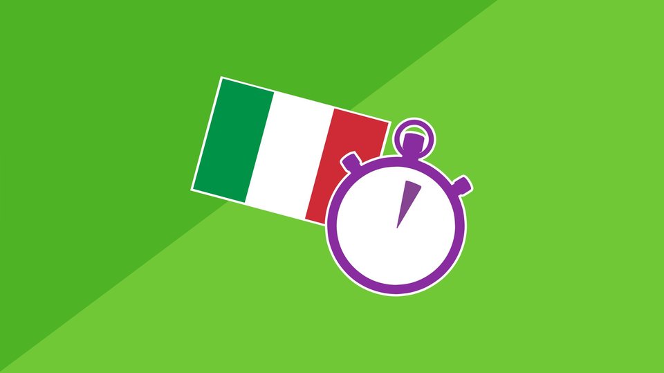 3 Minute Italian - Course 1 Online Course by Kieran Ball